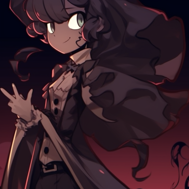 Two characters sharing candy corn, soft pastel colors and cute artistic style. diverse halloween matching pfp pfp for discord.