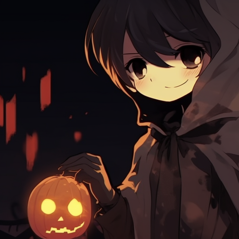 Two characters in witch costumes, glowing aura detailing and a enchanted forest background. halloween inspired non anime matching pfp pfp for discord.