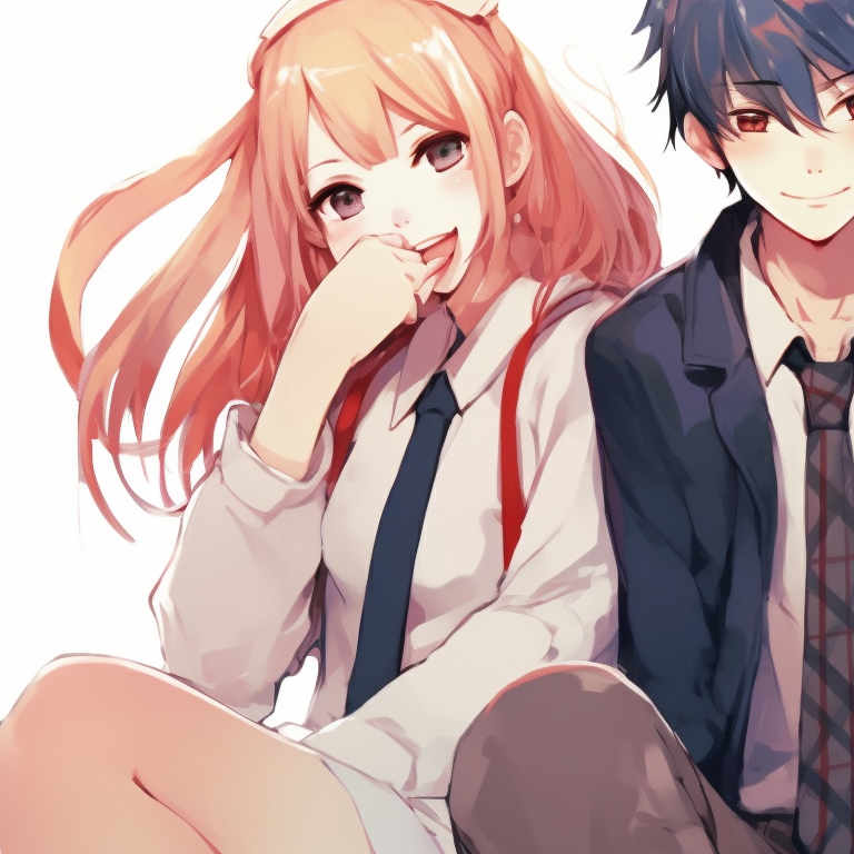 Three characters with a camera, realistic details and soft colors, capturing a moment. trio matching profile photos for friends pfp for discord.