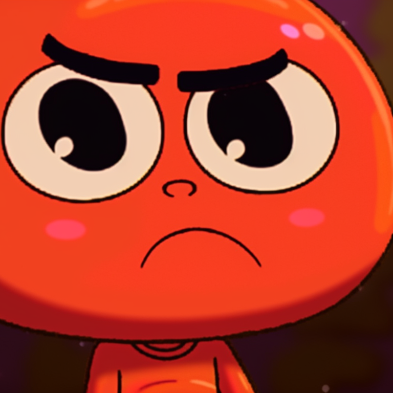 Close-up of Gumball and Darwin, high contrast with vibrant hues. gumball and darwin match pfp pfp for discord.