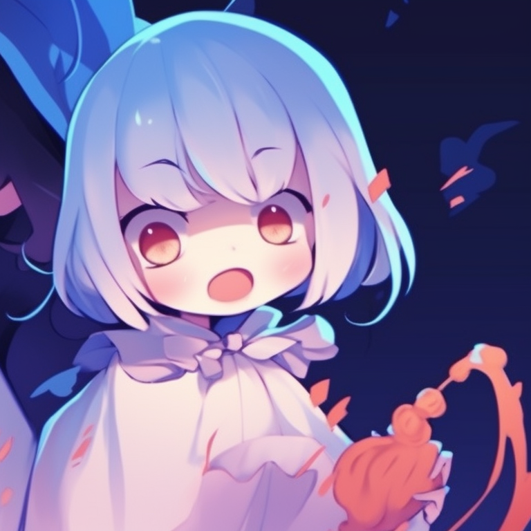 Characters dressed as classic horror creatures, creative detail and a sense of fun in the design. adorable halloween theme - best friend matching pfp pfp for discord.