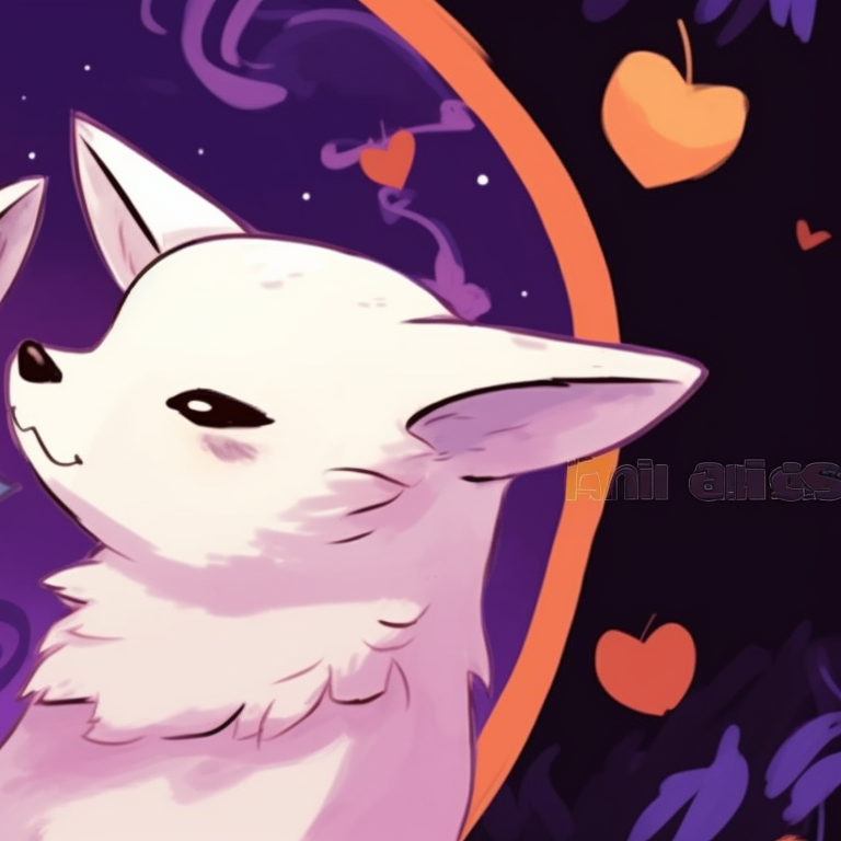 Two bird characters perched on a bare branch, high contrast and bright background with a Halloween pumpkin. matching halloween animal profile pictures pfp for discord.