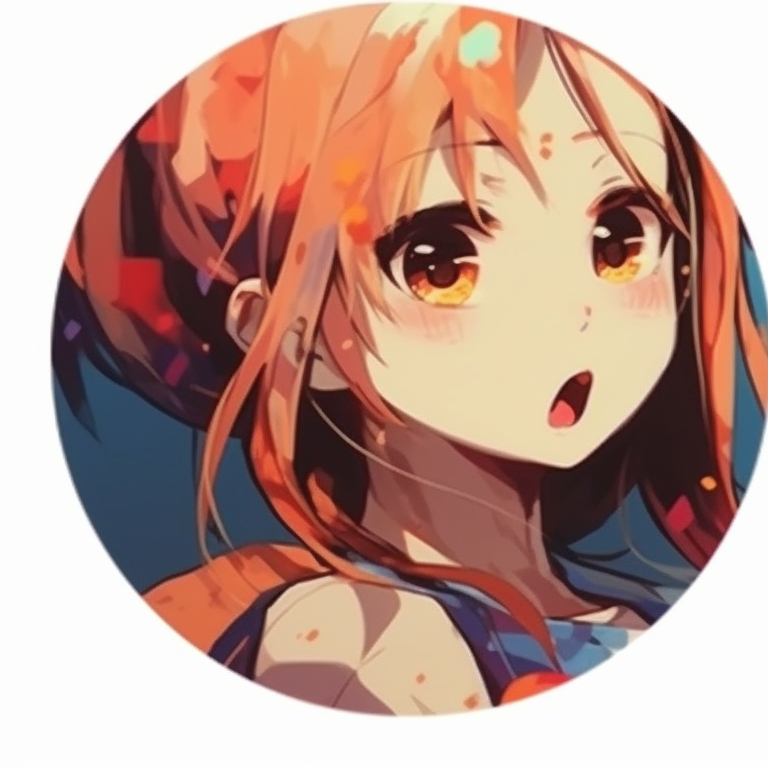 Two characters, cubist interpretation, contrasting hues and solid blocks of color. abstract best friend pfp matching profile pictures pfp for discord.