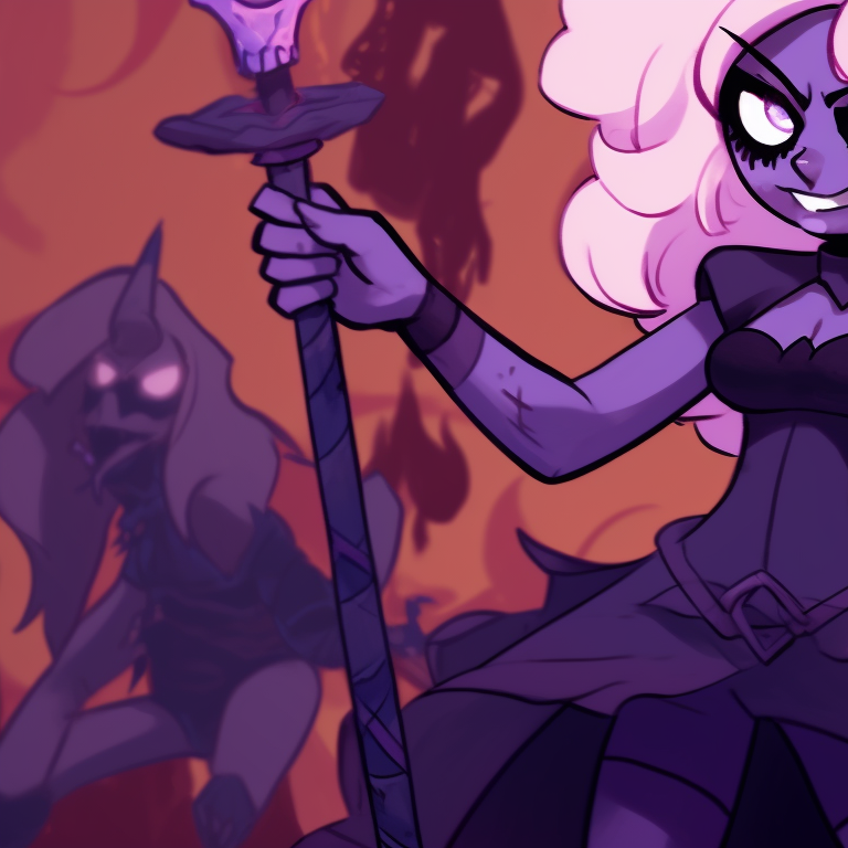 Pearl depicted in a ghostly gown, with an eerie light source casting a chilling mood, colors gravitating towards colder hues. halloween themed steven universe profile pictures pfp for discord.