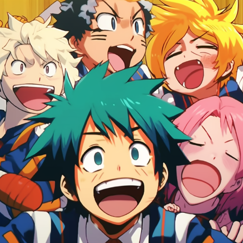 Ochaco Uraraka looking shyly away, with attention to her soft lines and blush. finest anime meme pfp pfp for discord.