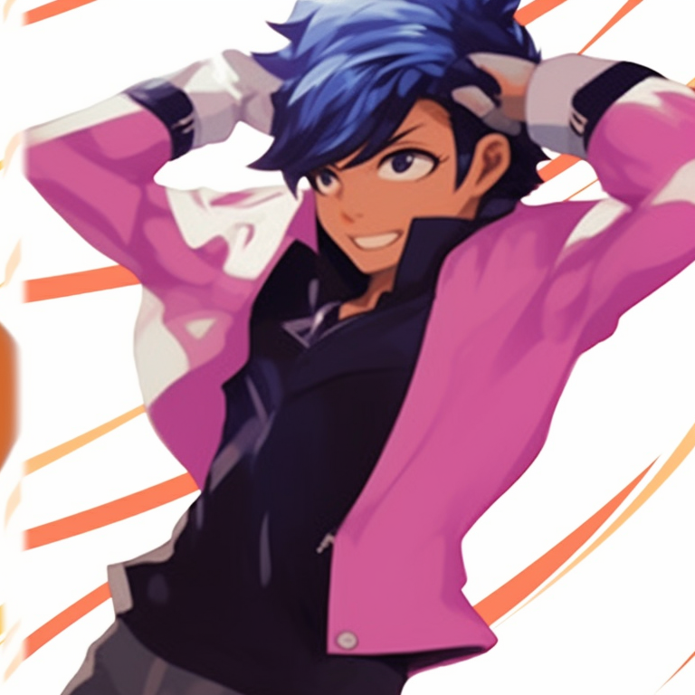 Two characters sharing a laugh, soft pastel colors and light-hearted atmosphere funny matching pfp designed for friends pfp for discord.