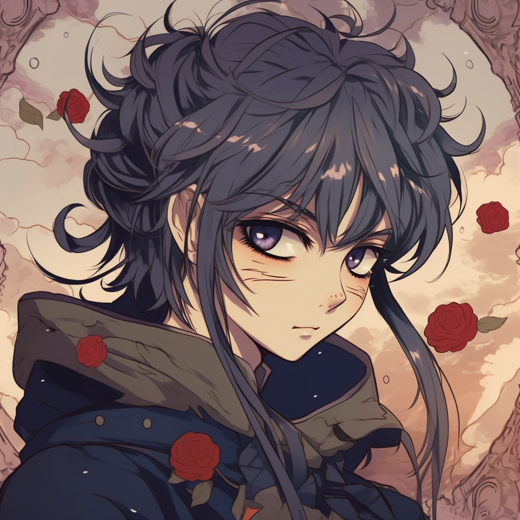 Sailor Moon depicted in a traditional geisha-inspired style, with detailed linework and rich color palette. artsy anime pfp for girlsHD, free download