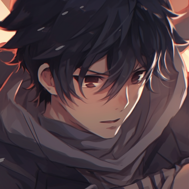 Two characters in school uniforms, vibrant colors and playful expressions, engaging in mischief. anime boy-girl matching pfp pfp for discord.