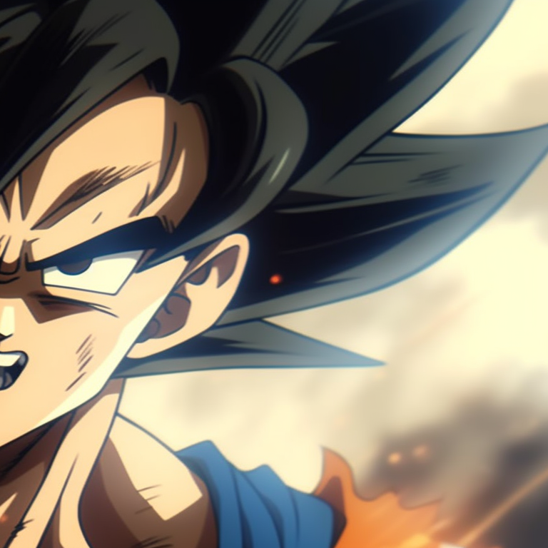 Goku transforming into Super Saiyan and Vegeta into Super Saiyan Blue, explosion of energy and vivid shading. exploring goku and vegeta pfp pfp for discord.