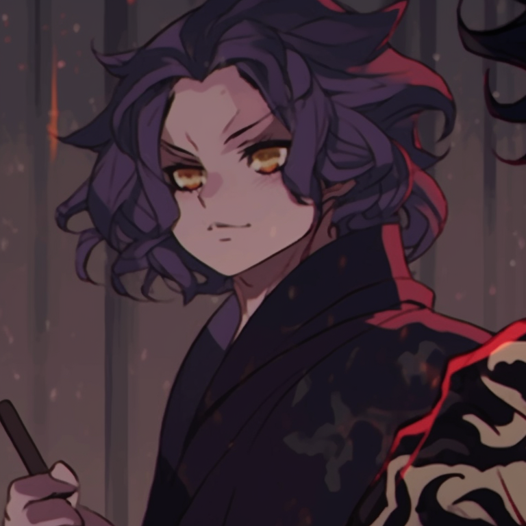 Two characters in a serene environment with scattering cherry blossoms, rendered in soft pastel palette. incredible demon slayer matching pfp pack pfp for discord.