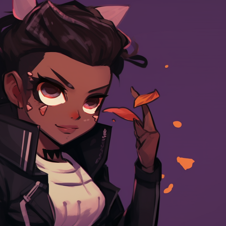 Two characters in matching Halloween costumes, dark shades and detailed textures. valorant matching pfp halloween theme designs pfp for discord.