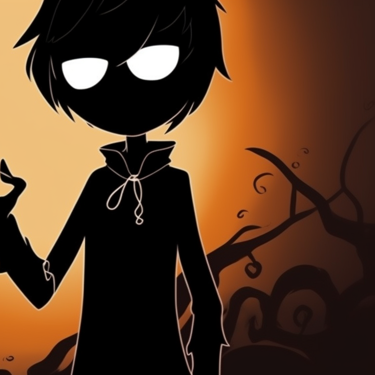 Two stickman witches, stark linework and soft glow for effects, broomstick details emphasized. halloween themed stickman pfp pfp for discord.