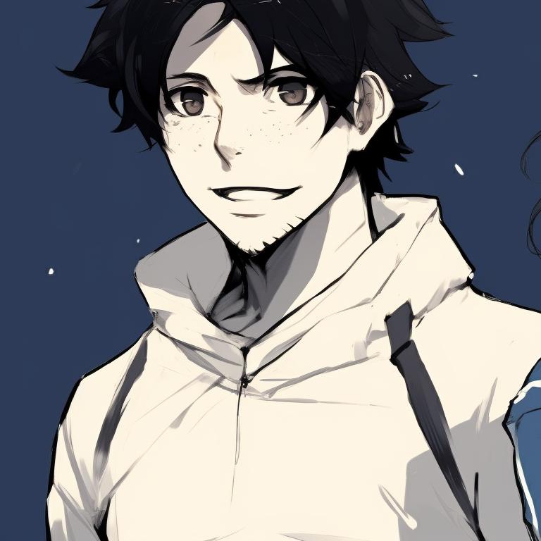 Two characters in sportswear, determined expressions and strong lines. blue lock matching pfp - male characters pfp for discord.