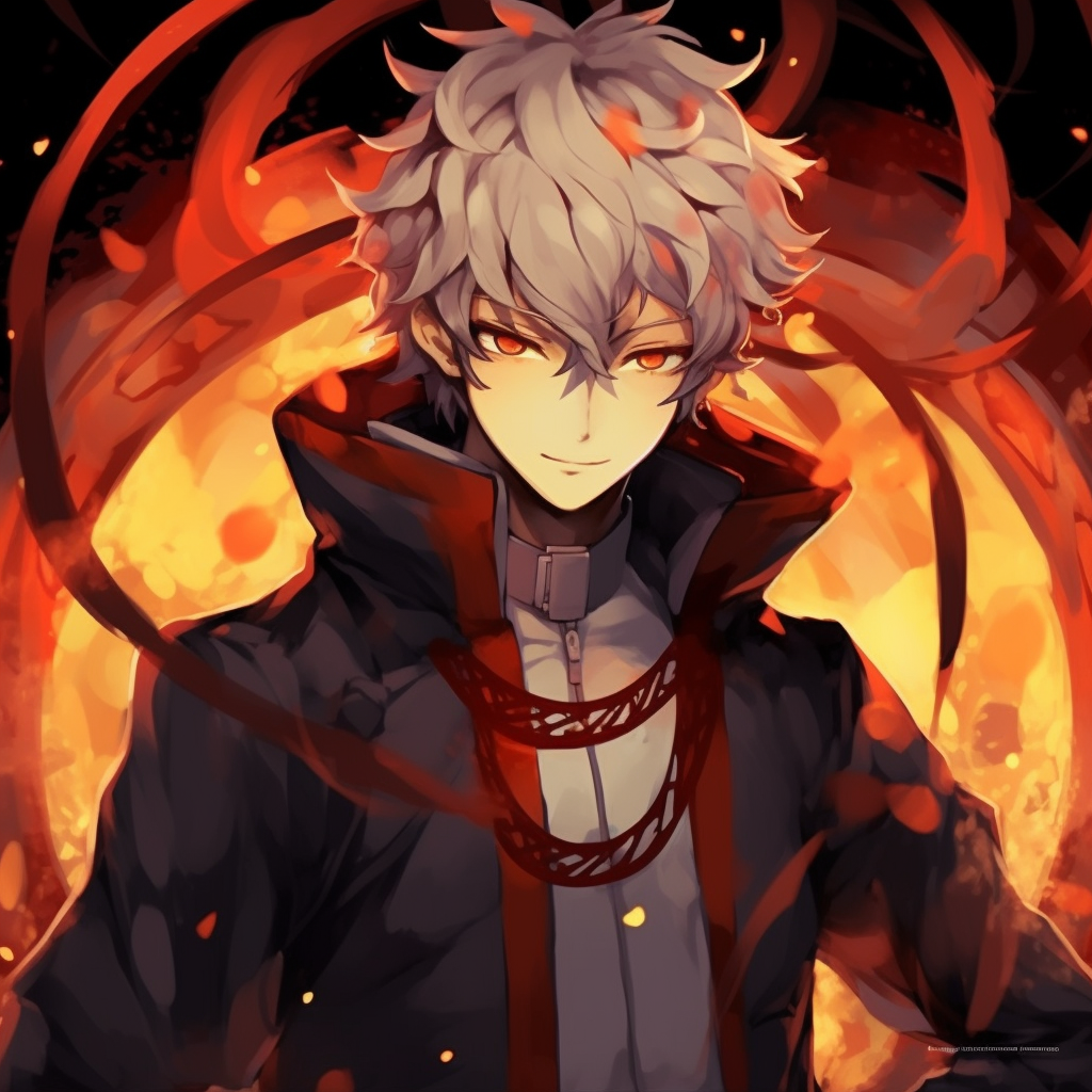 Naruto in a focused pose in Nine-Tails Chakra Mode, detailed contour lines and intense expressions. naruto anime male pfp pfp for discord.