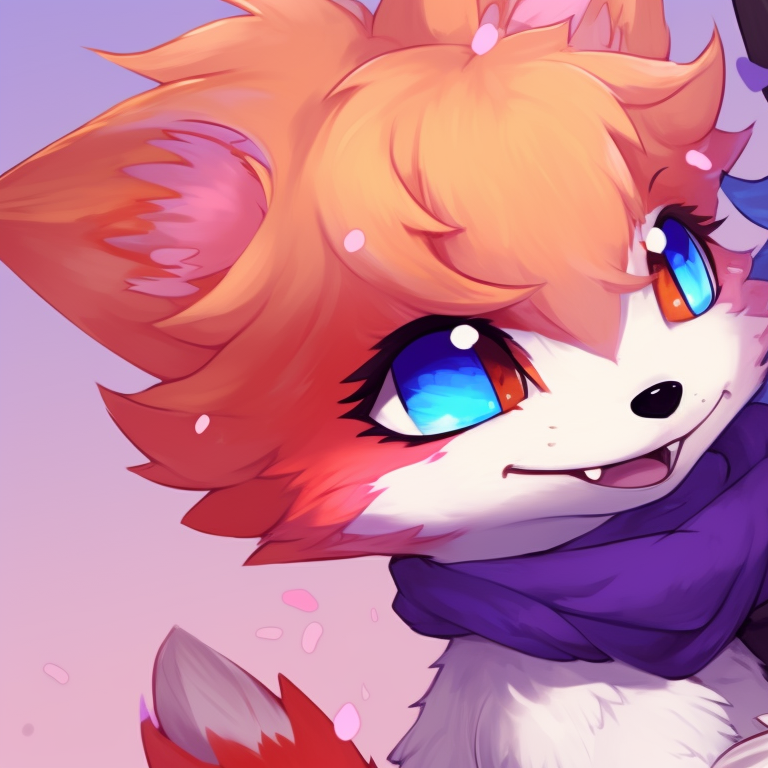 Two characters in warrior poses, with detailed armour and dynamic stance. character based furry matching pfp pfp for discord.