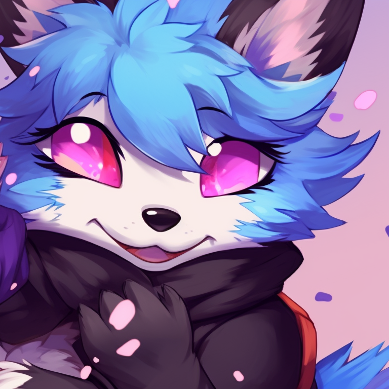 Two characters in warrior poses, with detailed armour and dynamic stance. character based furry matching pfp pfp for discord.