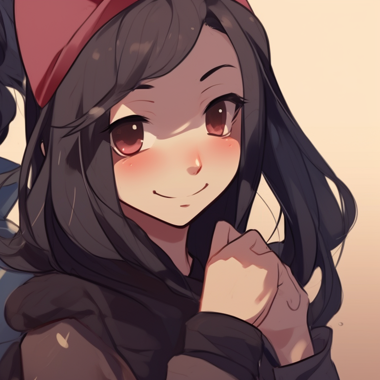 Two characters in samurai armors, cool colors and serious expressions, each holding a sword in front. matching pfp for friends in anime style pfp for discord.