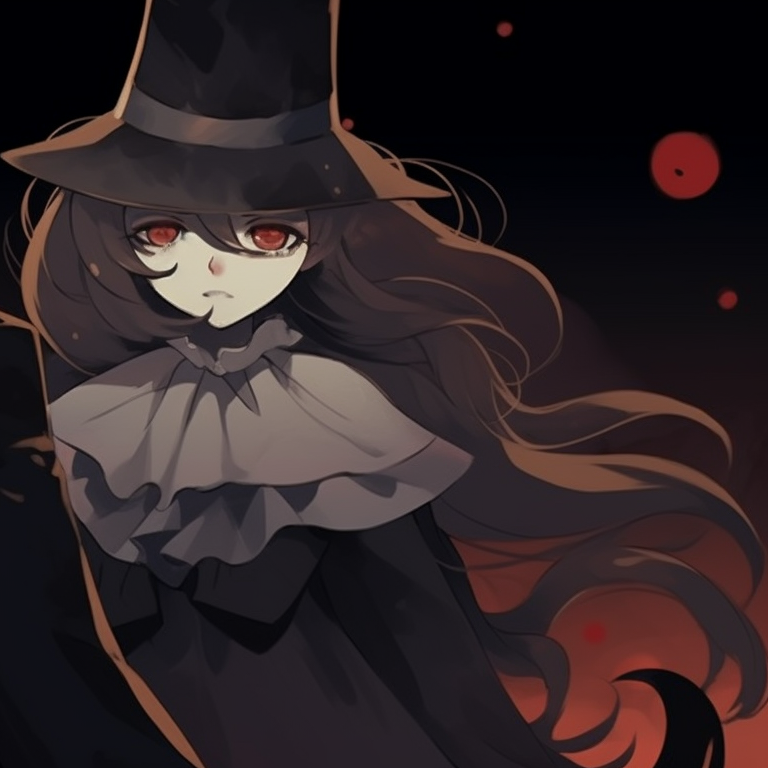 Two characters as a cat and a raven, detailed feathers and fur, staring at each other. spooky matching halloween themed non anime profile pictures pfp for discord.