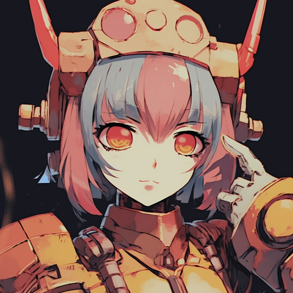 Scene from a classic romantic anime, exaggerated emotions and pastel background anime vintage pfp