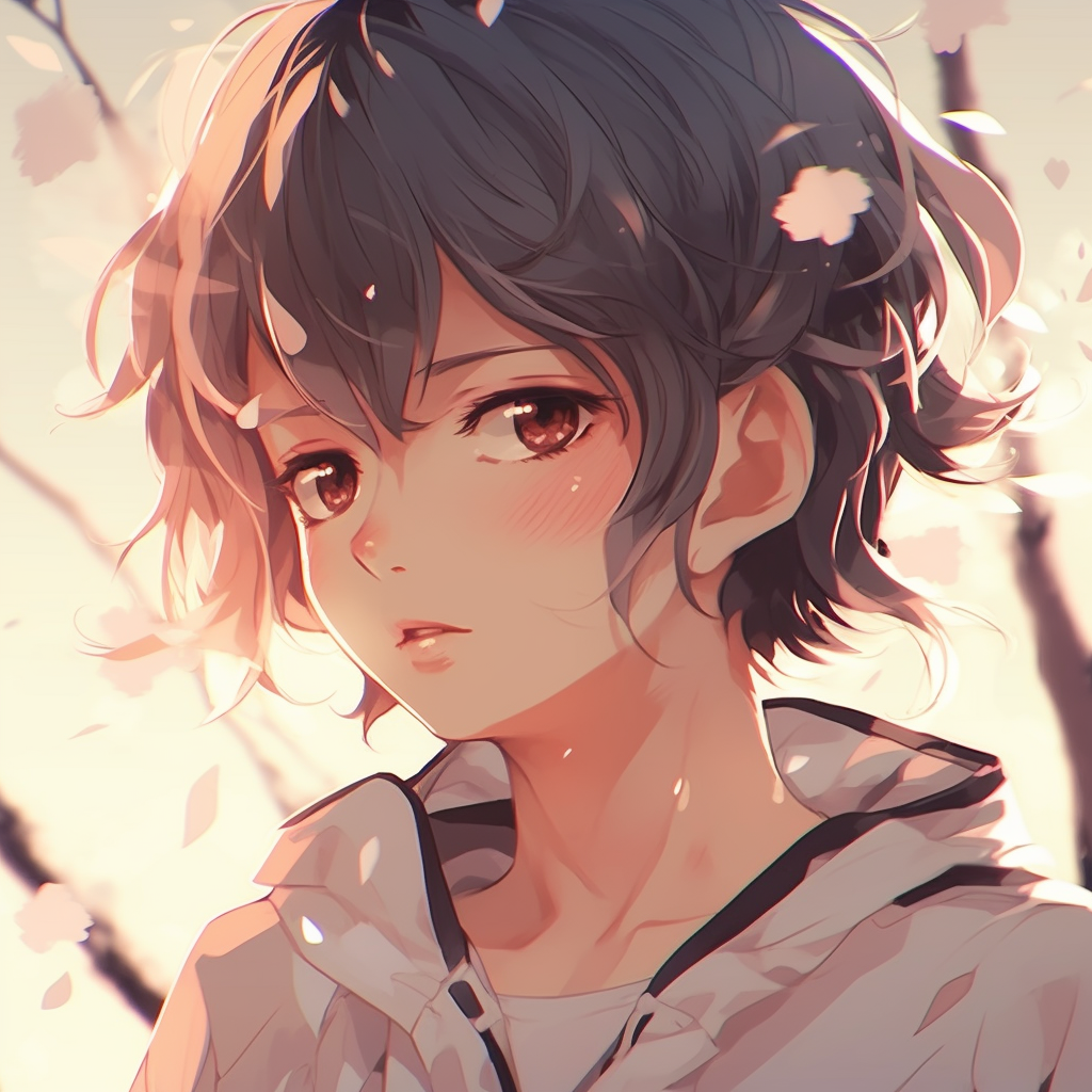 Anime depictions of a tea ceremony, calming colors and refined details. trendy chill anime pfp collection