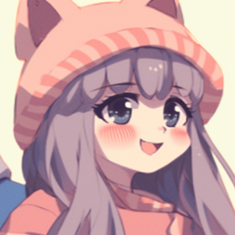 Two characters at the beach, vibrant colors and flowing lines. adorable cute couple matching pfp pfp for discord.