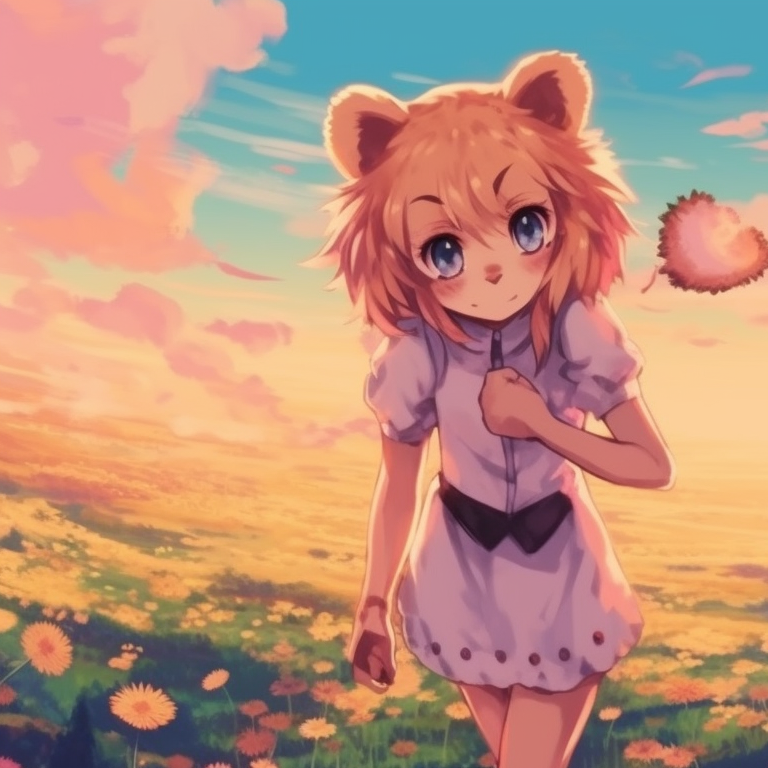 Characters making snow angels, soft spread of white and cool tones thematic pfp pictures for best friends pfp for discord.