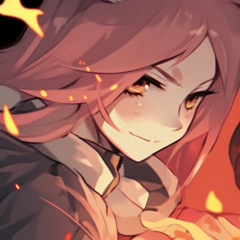 Two characters portrayed as mythical creatures, exquisite detailing and otherworldly palettes. creative matching discord pfp pfp for discord.