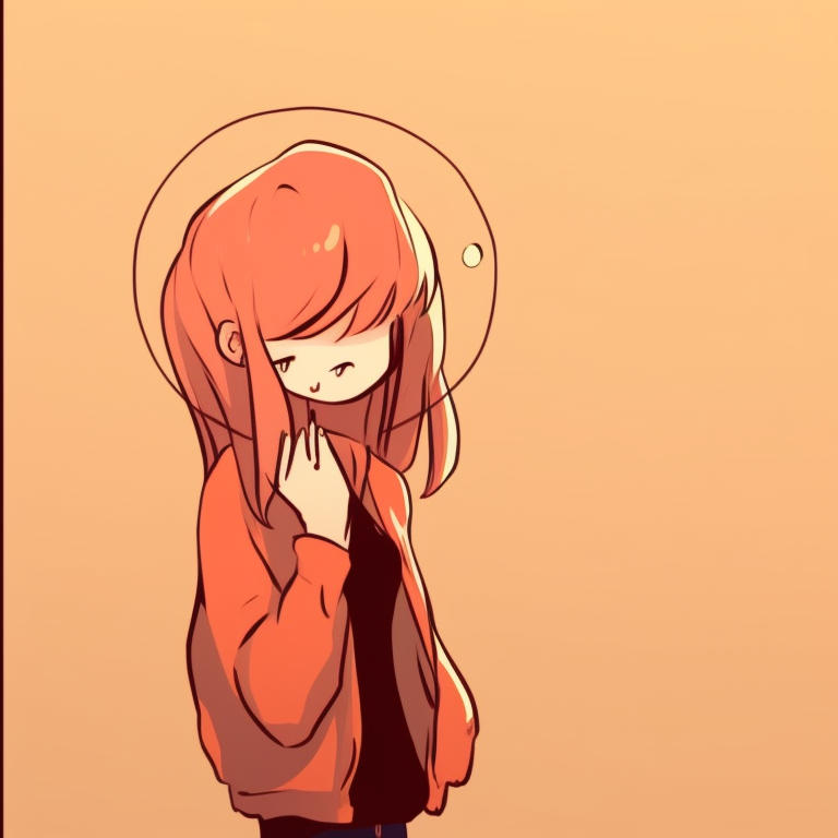 Two characters under a colorful sky, soft gradient hues and serene mood. creative best friend pfp matching profile pictures pfp for discord.