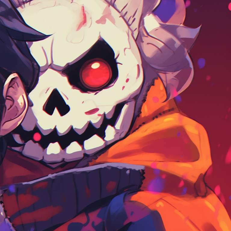 Kanao dressed as a kitty, soft pastel colours, subtle Halloween elements in the background. tanjiro x kanao with halloween theme pfp pfp for discord.