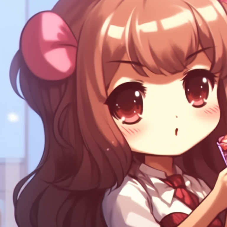 Milk and Mocha looking at a constellation, night setting and starlight details. best of milk and mocha pfp pairs pfp for discord.