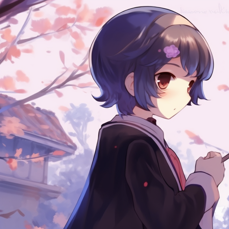 Two characters laughing on the beach, vibrant colors and playful expressions. girl x girl cute matching pfp pfp for discord.