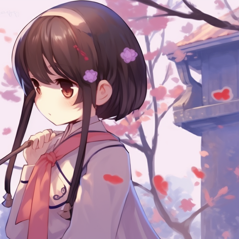 Two characters laughing on the beach, vibrant colors and playful expressions. girl x girl cute matching pfp pfp for discord.