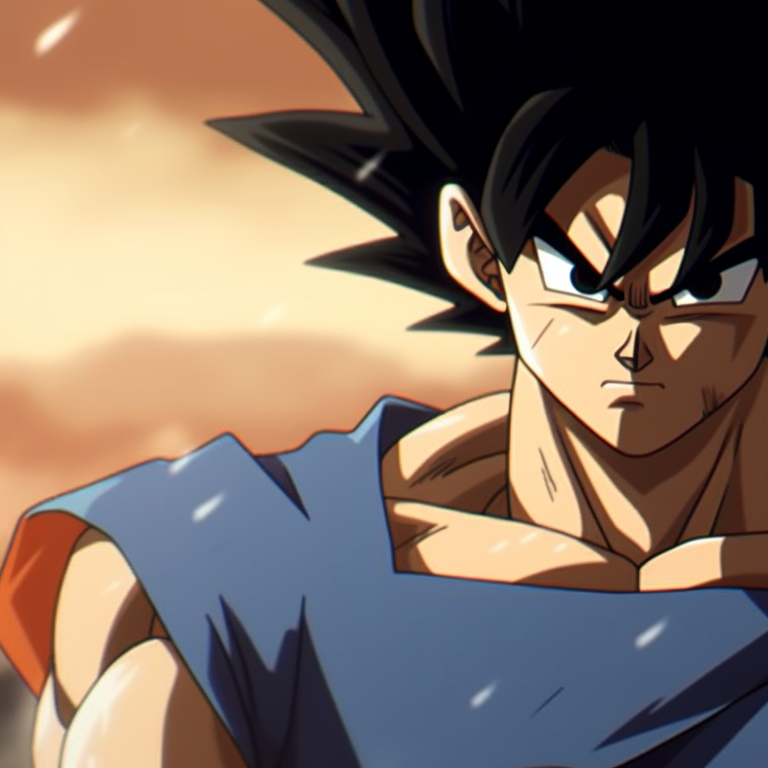 Goku and Vegeta, gritted teeth and intense gaze, vibrant coloring and high contrast. exploring goku and vegeta pfp pfp for discord.