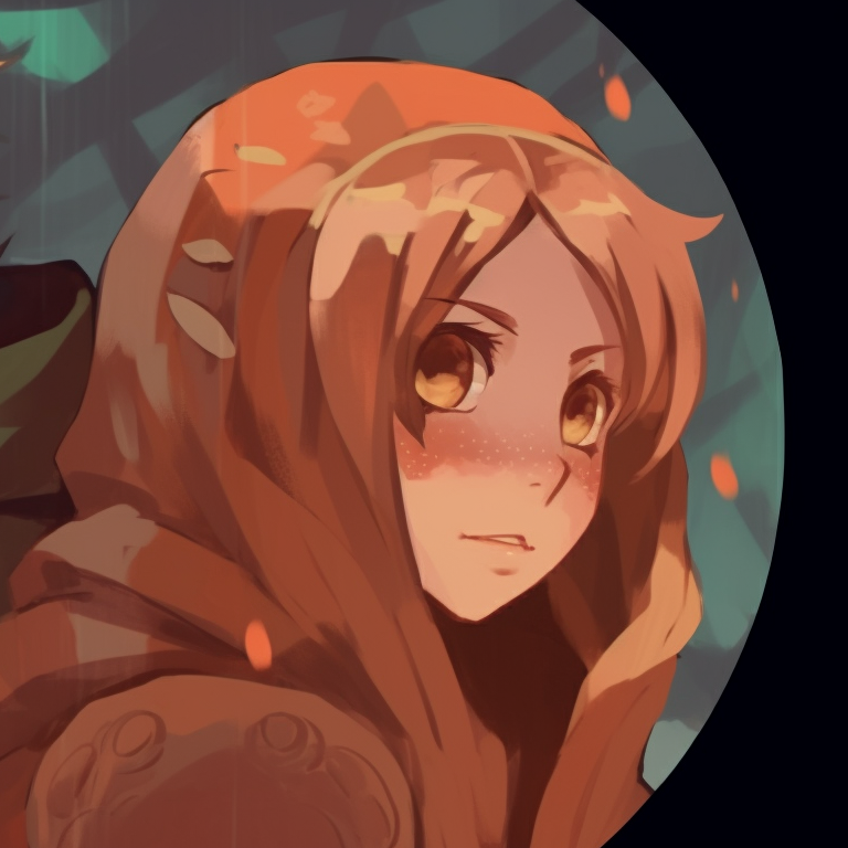 Two characters, muted color palette and detailed brush strokes, whispering in a hidden corner. top whispering pfp discord pfp for discord.