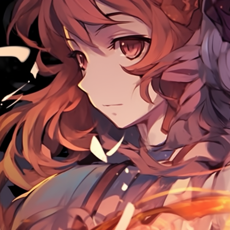 Two Genshin characters exchanging glances, mystic ambience and glowing auras. genshin matching pfp featuring popular characters pfp for discord.