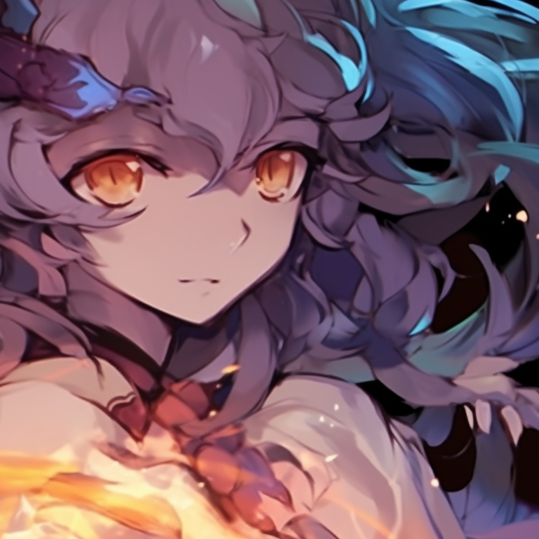 Two Genshin characters exchanging glances, mystic ambience and glowing auras. genshin matching pfp featuring popular characters pfp for discord.