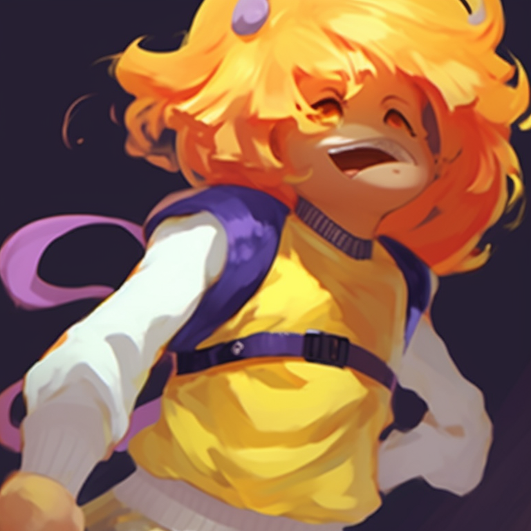 Two playful characters in matching clown outfits, bold colors and a cartoonish style funny matching pfp designed for friends pfp for discord.