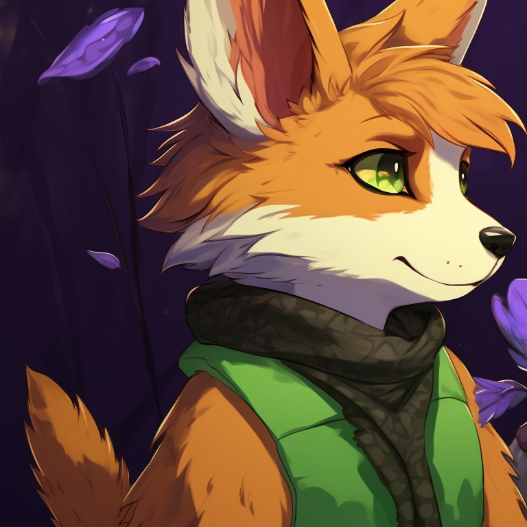 Two furry characters bathed in soft moonlight, cool hues and atmospheric silhouettes. animated furry matching pfp pfp for discord.