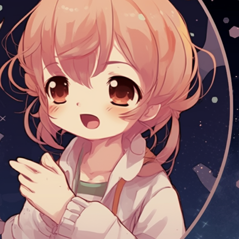 Two characters in lightly-colored outfits, surrounded by cherry blossoms, gazing keenly at each other. matching pfp for besties cartoon style pfp for discord.