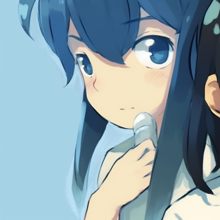 Two players posing with a football, dynamic postures, sharp lines and bright colors. blue lock matching pfp - animated series pfp for discord.