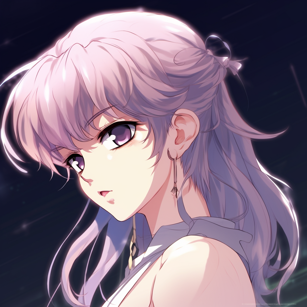 Close-up shot of Sailor Moon, detailed features and bright colors. vibrant high quality anime pfp choices