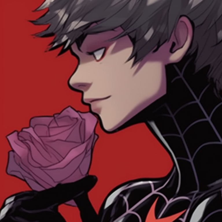 Gwen and Miles looking towards the future, the design reflects dreamy and soft undertones. miles and gwen matching pfp personalities pfp for discord.