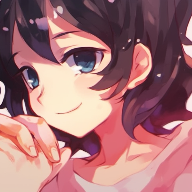 Two characters, grayscale tones, sad expressions and shared raincloud. matching pfp for besties with quotes pfp for discord.