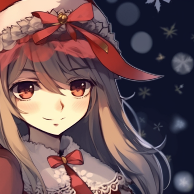 Two characters singing Christmas carols, heavy use of sepia tones to evoke a vintage sentiment. vintage matching discord pfp christmas pfp for discord.