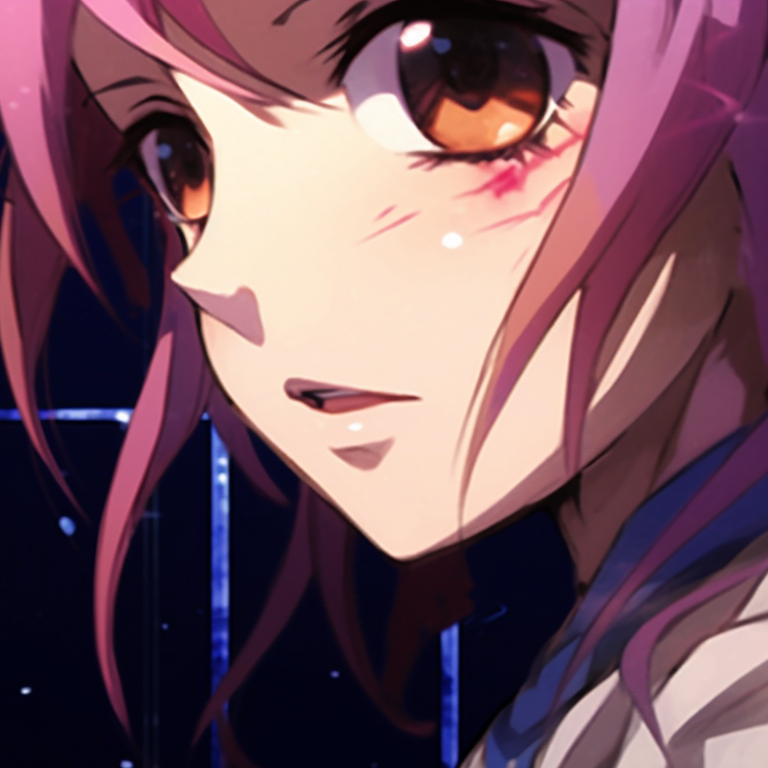 Two characters in an embrace under the twilight, deep colors and soft shadows. attractive matching pfp gif pfp for discord.