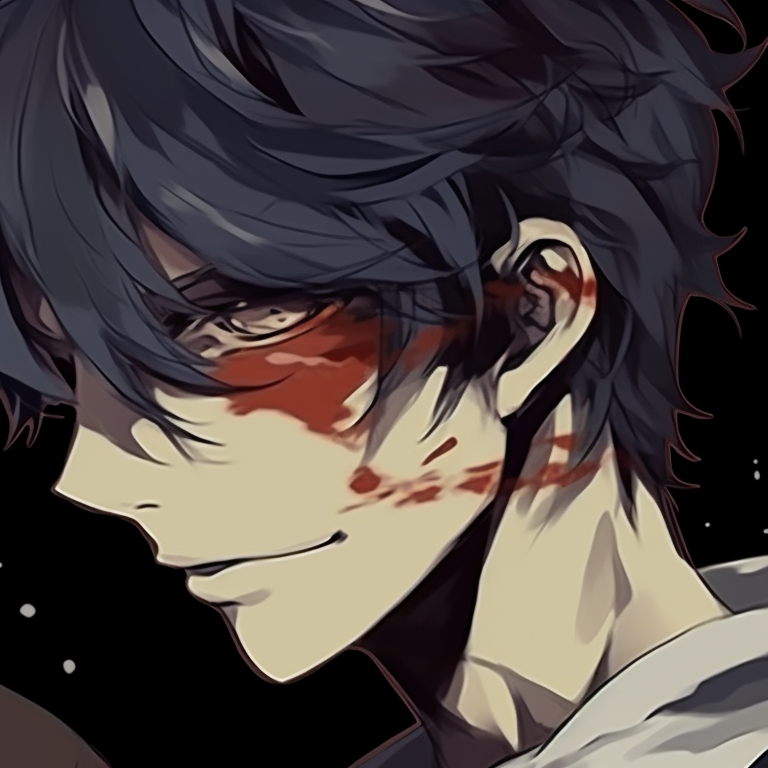 Two characters in fashionable clothes, bright colors and chic style, leaning on each other. trending bl matching pfp pfp for discord.