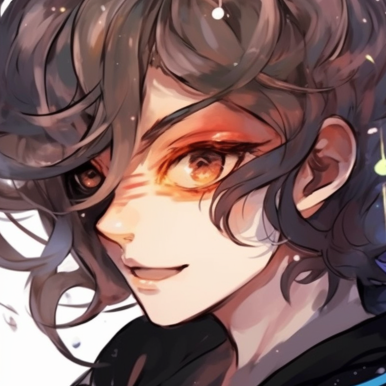 Two characters in Victorian attire, rusty colors and gears, facing each other. anime pfp matching with unique style pfp for discord.