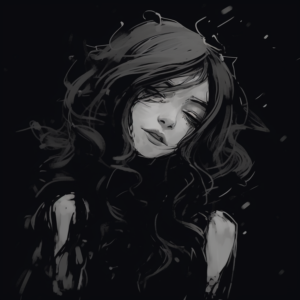 Image of the unseen ethereal world featuring dark aesthetics, intricate pattern details, and emphasis on depth. ethereal dark aesthetic pfp pfp for discord.