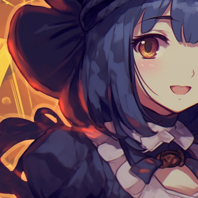 Two girls as vampires, rich red tones and dark shading, appearing to whisper to each other. halloween themed girl discord pfp matching theme pfp for discord.