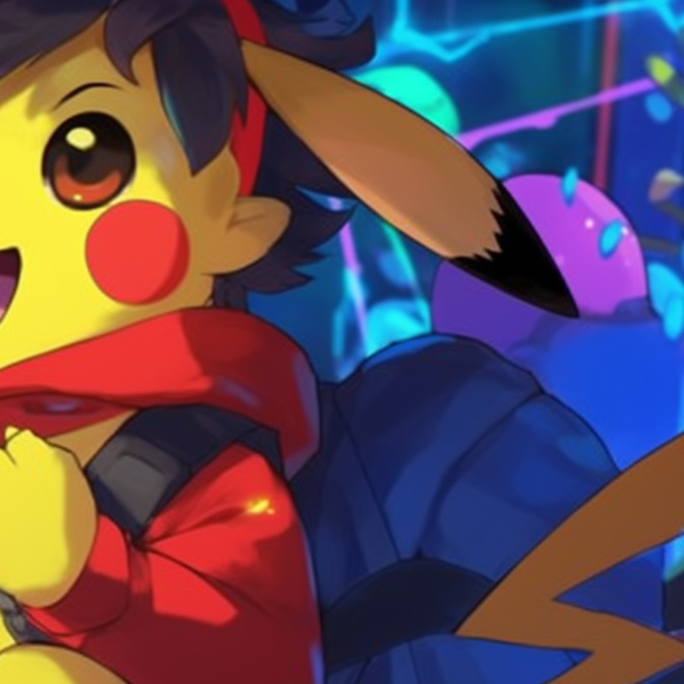 Two characters with legendary Pokémon, detailed line work with cool undertones. iconic pokemon matching pfp pfp for discord.